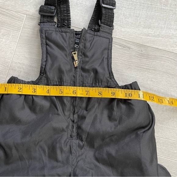 Pacific Trail Black snow bib- Girls Size 24m/2T - Picture 4 of 7